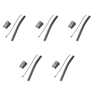 Hochwertiges Kiteboard Zubehör für Kitesurfen und Kiteboarding mit Schlauchschelle, Ventil und Pumpenkit