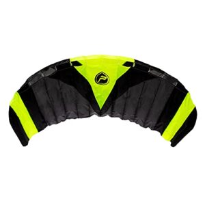 Lenkmatte für Landkiting, Wolkenstürmer Paraflex Quad 2.8, vierleiner Kite mit Dyneemaleinen und Quad-Handles