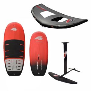 F2 Foilboard für Wingfoilen, Foil 1700 und Allround Wing 5qm für Freeride-Action auf dem Wasser