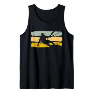 Ein Tank Top für den Wassersportler, ideal für Kitesurfer und Surfer, Schwarz, Herren, L