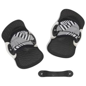 Kitesurf Bindung F2 Kiteboard Basic S/M Schwarz/Weiß für Anfänger und Fortgeschrittene