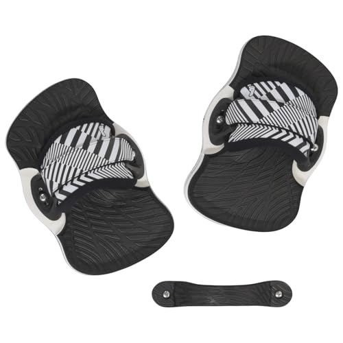 Kitesurf Bindung F2 Kiteboard Basic S/M Schwarz/Weiß für Anfänger und Fortgeschrittene